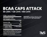BCAA Attack 120 Cáps | 3VS Nutrition - Imagem 2