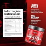 Integralmedica - Creatina em Pó Hardcore 100% Pura e Monohidratada - 300g - Imagem 2